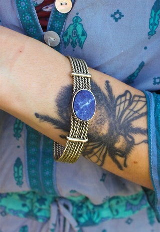 SODALITE GEMSTONE BANGLE