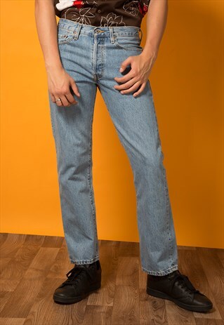 LEVI'S 501 LIGHT BLUE JEANS