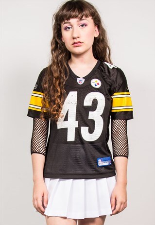 REEBOK VINTAGE 90'S PITTSBURGH STEELERS NFL TOP JERSEY