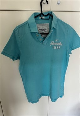 Vintage ABERCROMBIE & FITCH Polo Shirt. Made in USA