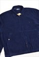 VINTAGE 90S POLO RALPH LAUREN FLEECE HARRINGTON JACKET