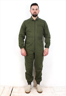 ITALY ARMY Overalls Military Surplus Utility Italian Green