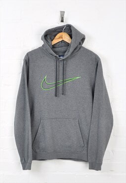 Vintage Nike Hoodie Grey Small