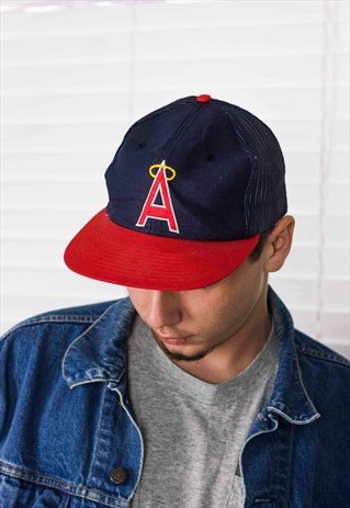 VINTAGE ANGELS BASEBALL CAP LOGO 90S ONE SIZE 2.0