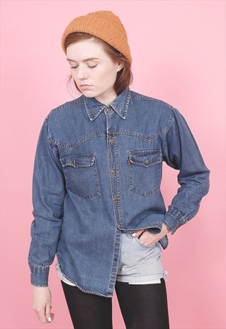 VINTAGE LEVI'S DENIM SHIRT /R8416
