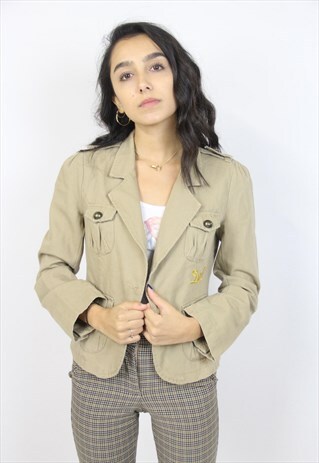 VINTAGE 90'S D&G BEIGE JACKET