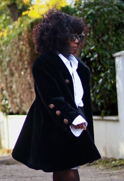 Vintage faux fur coat