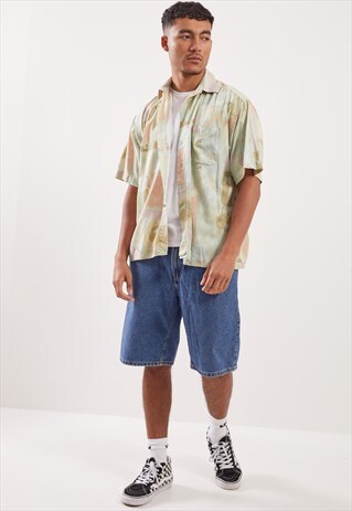 VINTAGE PATTERNED FESTIVAL SHORT SLEEVE SHIRT