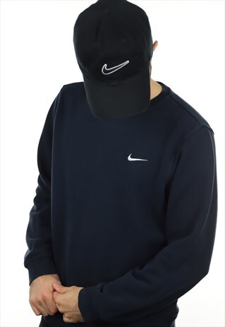 VINTAGE NIKE SWEATSHIRT NAVY