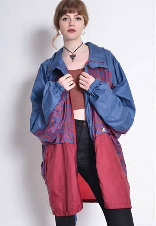 Vintage K-Way Festival Windbreaker Jacket Red | RetroActive Gals | ASOS ...