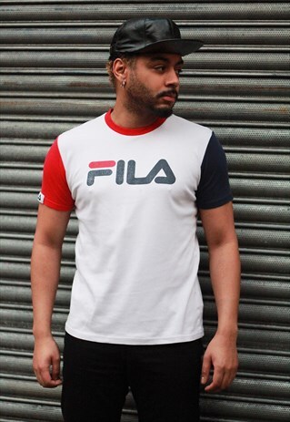VINTAGE FILA LOGO T-SHIRT