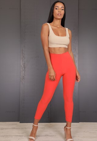 AYM SHAYA LEGGINGS IN BRIGHT ORANGE