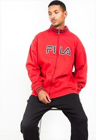 VINTAGE 90S FILA ZIP SWEATSHIRT / S0092