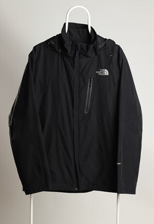Vintage The North Face Winter Windbreaker Jacket Black | VINTEQUILA ...