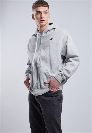 VINTAGE CHAMPION ZIP-UP HOODIE