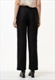 VERSUS VERSACE BLACK HIGH WAISTED WOMAN TROUSERS 4333