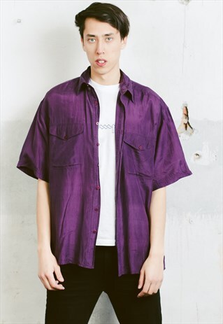 VINTAGE 90S SILK SHIRT