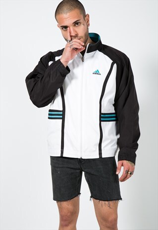 VINTAGE 80S ADIDAS SHELL SPORT JACKET / S1253