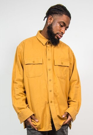 LL BEAN VINTAGE THICK FLANNEL SHIRT