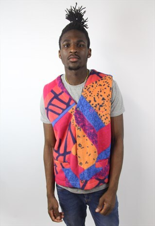 VINTAGE SERGIO TACCHINI FLEECE VEST