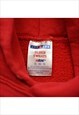 VINTAGE YUTAN RED SPORT HOODIE WOMENS
