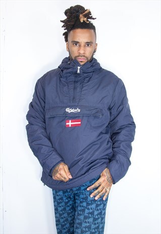 RARE VINTAGE CARLSBERG NAPAPIJRI STYLE JACKET