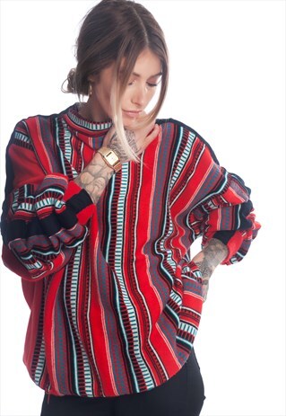 THE FESTIVAL RIBBON JUMPER COLLECTION RED