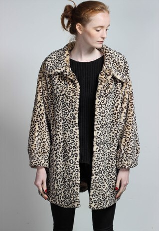 VINTAGE FAUX FUR JACKET