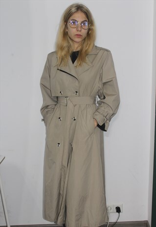 VINTAGE 90' OLDSCHOOL AMAZING BEIGE CASUAL COAT