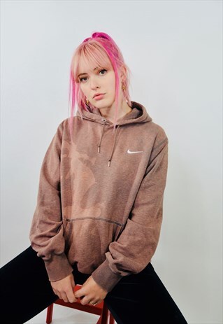 VINTAGE NIKE ACID TIE DYE HOODIE