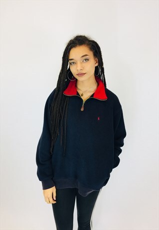 RALPH LAUREN POLO SPORT EMBROIDERED 90S FLEECE
