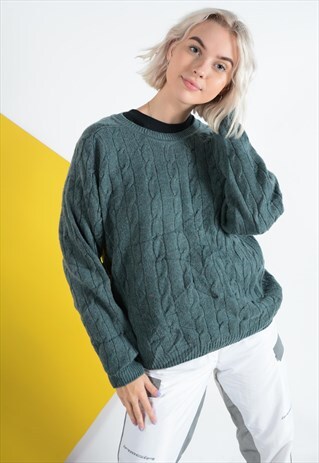 LL BEAN JUMPER IN GREEN