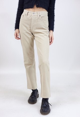 VINTAGE 90S LEVI'S BEIGE JEANS