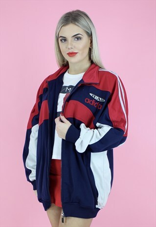 VINTAGE 90'S ADIDAS TRACKSUIT TOP JACKET