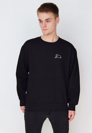 BLACK ELEPHANT SWEATSHIRT