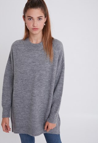 OVERSIZED JUMPER - GREY