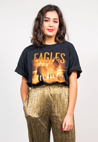 EAGLES GRUNGE ROCK BAND T-SHIRT TEE