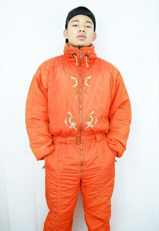 CRAZY SKI SUIT/JUMPSUIT (1990'S)