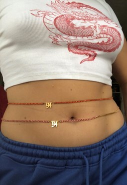 90's belly chain