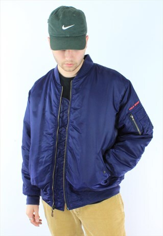 RALPH LAUREN VINTAGE POLO SPORT BOMBER JACKET