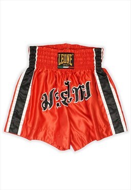 Vintage Leone Red Boxing Shorts Womens