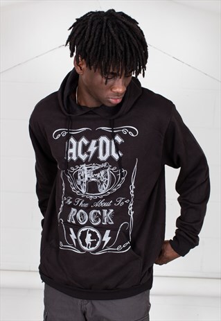 AC/DC MEN HOODED CANON SWIG UNISEX HOODY