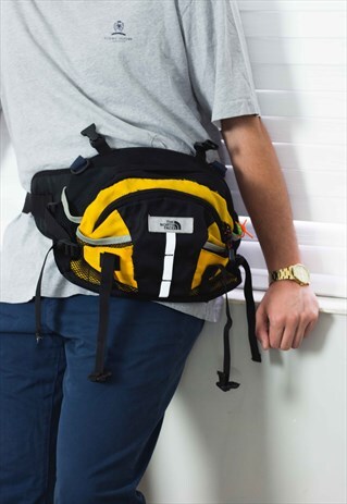 VINTAGE NORTH FACE CROSS BODY BAG LOGO 90S X 13.1