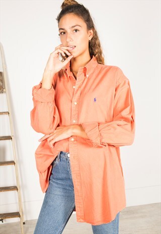 VINTAGE POLO RALPH LAUREN SHIRT / S4110C700