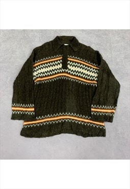 Vintage Knitted Jumper Men's L