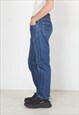 VINTAGE LIGHT BLUE LEVIS 615 FIT DENIM JEANS