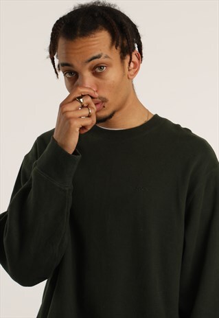 VINTAGE IZOD EMBROIDERED SPELLOUT SWEATSHIRT