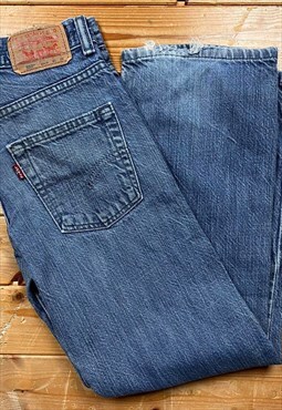 Y2K Levis 550s blue relaxed fit denim jeans 25 x 25