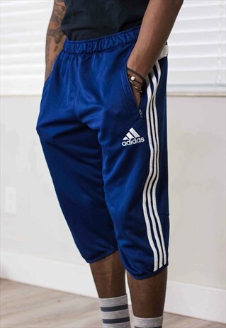 VINTAGE ADIDAS TRACK PANTS LOGO 90S L 11.3