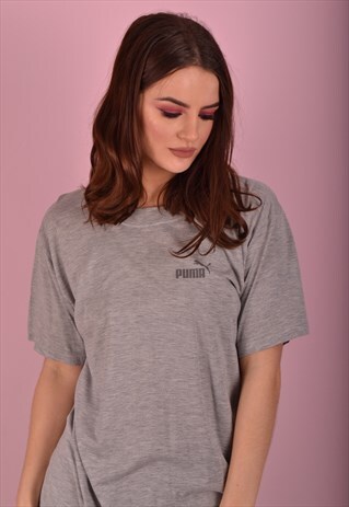 GREY PUMA T-SHIRT GBT4229